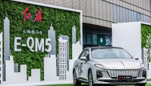 红旗新车E-QM5 亮相北京丰科万达，万达传媒打造融合营销新标杆